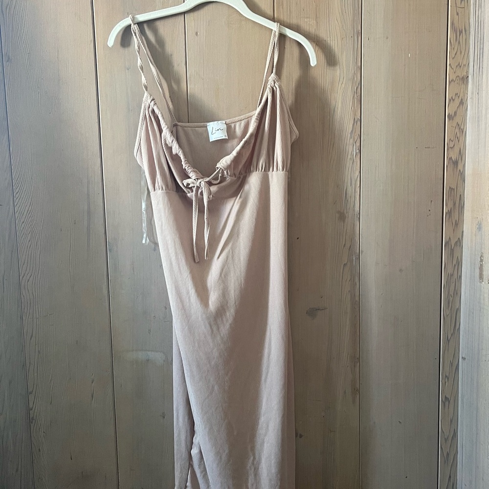 Livi by Olivia Rae nude dress